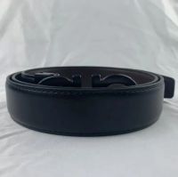 smooth black black buckle+box