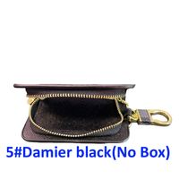 5#Damier Black Keychains bag(No Box)