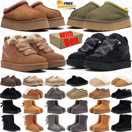 Free Shipping with box Designer slippers boots sandals slides australia Lowmel tasman tazz clogs heels sliders black shoes for mens womens sandles