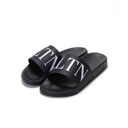 Designer Sandal Slippers Fashion Slipper Men Women Sandals Platform Slides V Signature Flat Platform Sandal platform Shoe Size 35-46