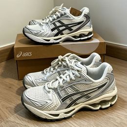designer sport shoes gel kayano 14 casual shoes mens womens trainers triple black white Pink Glow green steel blue Silver Black Cream outdoor basketball shoes