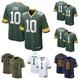 Official Men's Jordan Love #10 Green Bay Packers Green Vapor Untouchable Stitched Limited Jersey NFL Game Day Fan Jersey