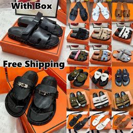 Free Shipping With Box Designer claquette femme sandals claquettes sandles homme d h gate for mens womens luxe slides Chypre clogs heels slippers sliders shoes