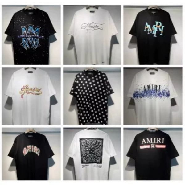 Designer shorts men short shirt Men T-Shirt High Street High quality Cotton Designer Mens Shirts tee Thick S-XL