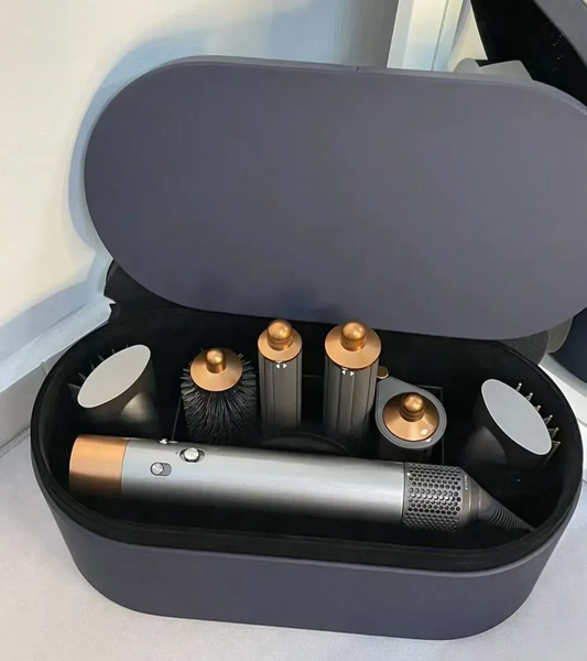 Electric Hair Curler Multi Function for Women Professional Adjustable Temperature Hair Tool Hair Curlers Negative ion 7-in-1 travel set
