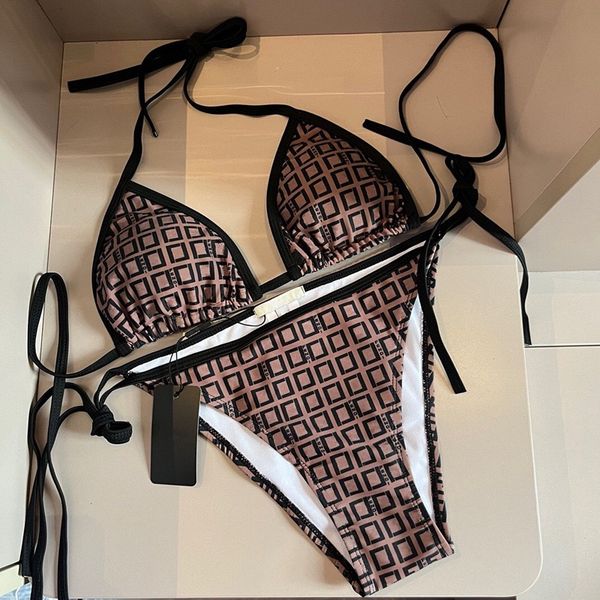 Designer bikini sexy One-piece swimsuit luxury Womens beach summer swimsuits classic fashion popular High quality Swimwear Swimsuit