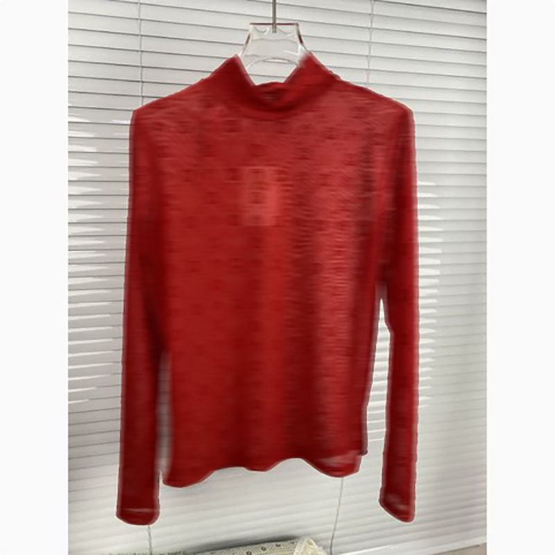 Women's T Shirts Gotoola 2023 High Version Spot Small Mesh Top Overclothes Moon Long Sleeve Bottoming Shirt Lace Sexy Girl Style